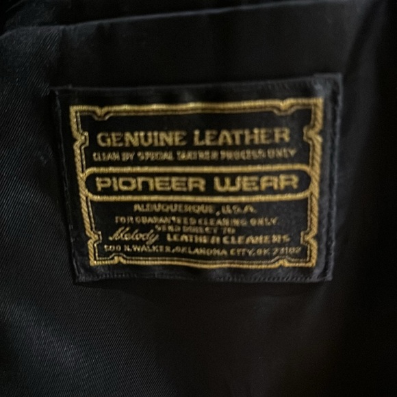 Men’s leather blazer - Picture 4 of 4